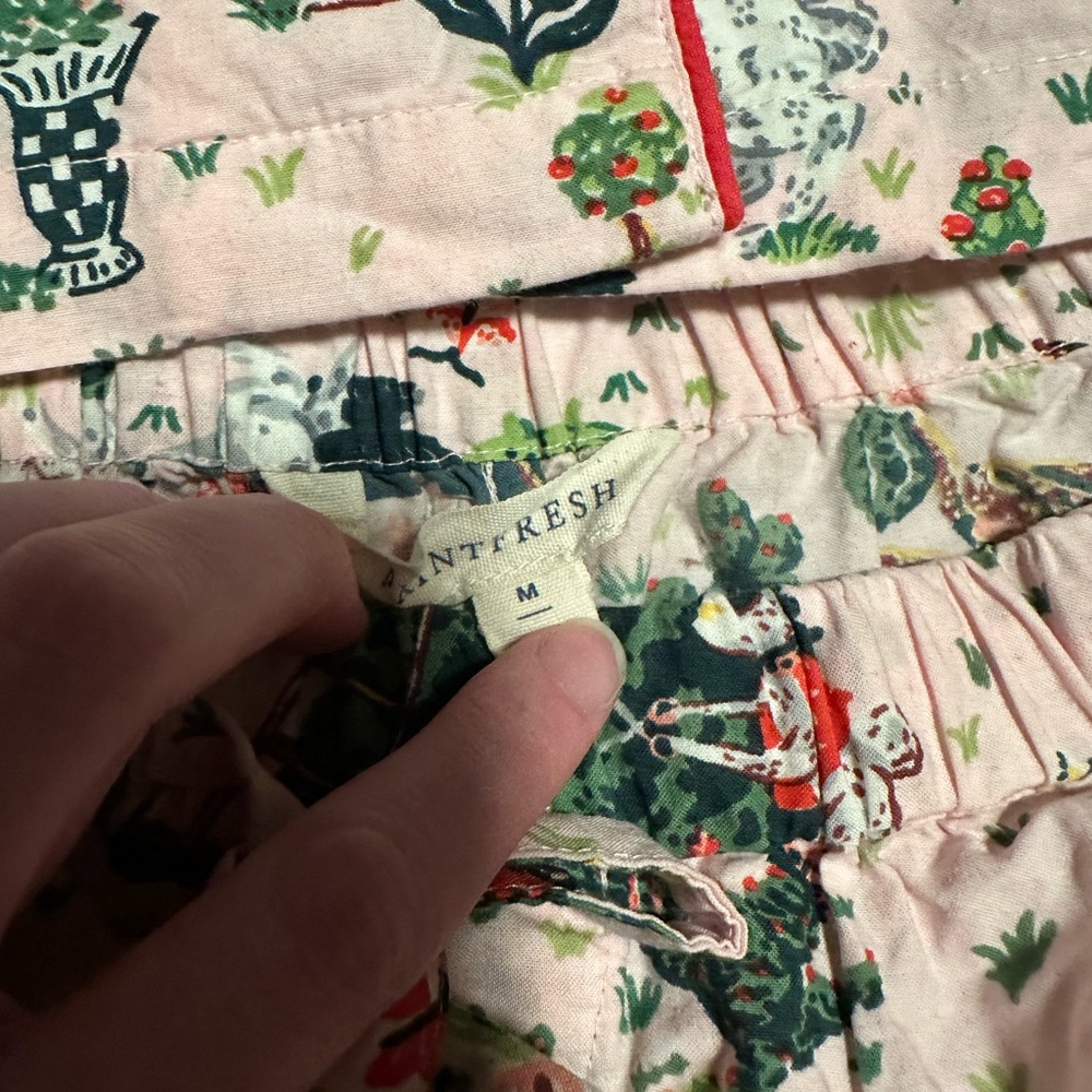 Printfresh Rabbit Topiary Short Sleep Set - image 3